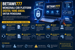 BETAWI777 Mengenali Ciri Platform Digital Yang Andal Untuk Pengguna